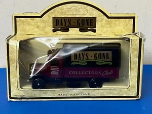 LLEDO Diecast 1934 Mack Canvas Truck 1992 club winter DG28 maroon - Picture 1 of 10