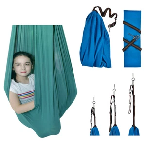 Therapy Sensory Swing Cuddle Hammock with Autism ADHD Aspergers for Kids - Picture 1 of 14