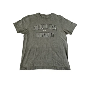 Camisa XL Colorado Mesa University Nike a Cuadros Centrales Swoosh Doble Cara Para Hombres - Imagen 1 de 6
