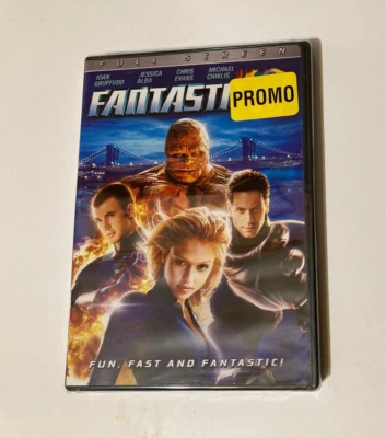 Fantastic Four (DVD, 2002) SEALED Chris Evans Jessica Alba Michael Chiklis etc. Foto 1 de 2