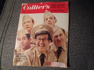 Collier's Magazine -May 11, 1956 -Phil Silvers-Sgt. Bilko Production - Picture 1 of 3