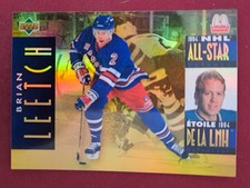Brian Leetch1994-95 Upper Deck McDonald's #McD-06 New York Rangers NHL Card