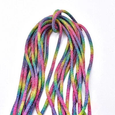 1m Bling Rhinestone Strip Round Crystal Chain for Waistbelt Bracelet Jewelry DIY - Image 1 of 4