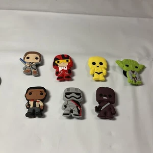 7 pcs Shoe Charms FOR Croc & Bracelet & shoe Star Wars Pop Style - Picture 1 of 5