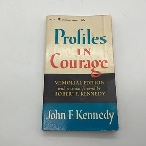 Profile In Courage John F. Kennedy Memorial Edition Taschenbuch JFK 1964 RFK Einführung - Bild 1 von 7