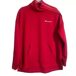 Champion Sweatshirt Women’s Large Red Sporty Athletic Athleisure School Preppy - Picture 1 of 11