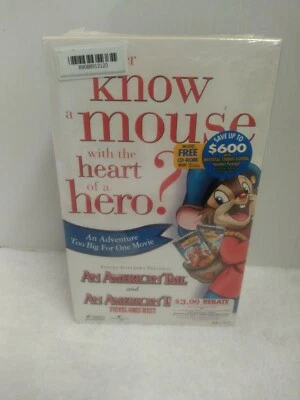 NEW**An American Tail**Special Limited Edition 2-Pack**VHS**Steven Spielberg  - Image 1 of 4
