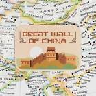 Autocollant de voyage en vinyle résistant aux intempéries de la Grande Muraille de Chine - cadeau ou souvenir