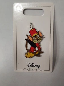 Disney Parks Dumbo Timothy Mouse Sitting On Peanut With Feather Pin New - Picture 1 of 3
