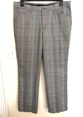 Pantalones Lee para mujer 16 medianos plus movimiento flexible pierna recta cuadros bolsillos elásticos Foto 1 de 4