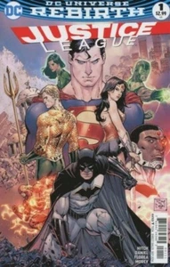 JUSTICE LEAGUE #1 NM COVER A DC COMICS FIRST PRINT 2016 - Picture 1 of 1