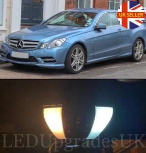 Mercedes E Klasse Coupe C207 weiße LED Innenraumbeleuchtung Set - plus Kennzeichen - Bild 1 von 6