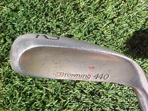 Browning 440 Stainless Steel RH Golf Club 2 Iron w Stiff Flex & New Tour Grip - Picture 1 of 8