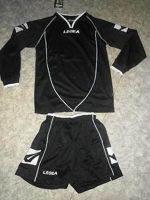 Trikot-Set LONDRA v. LEGEA , Langarm, schwarz , Gr. XL