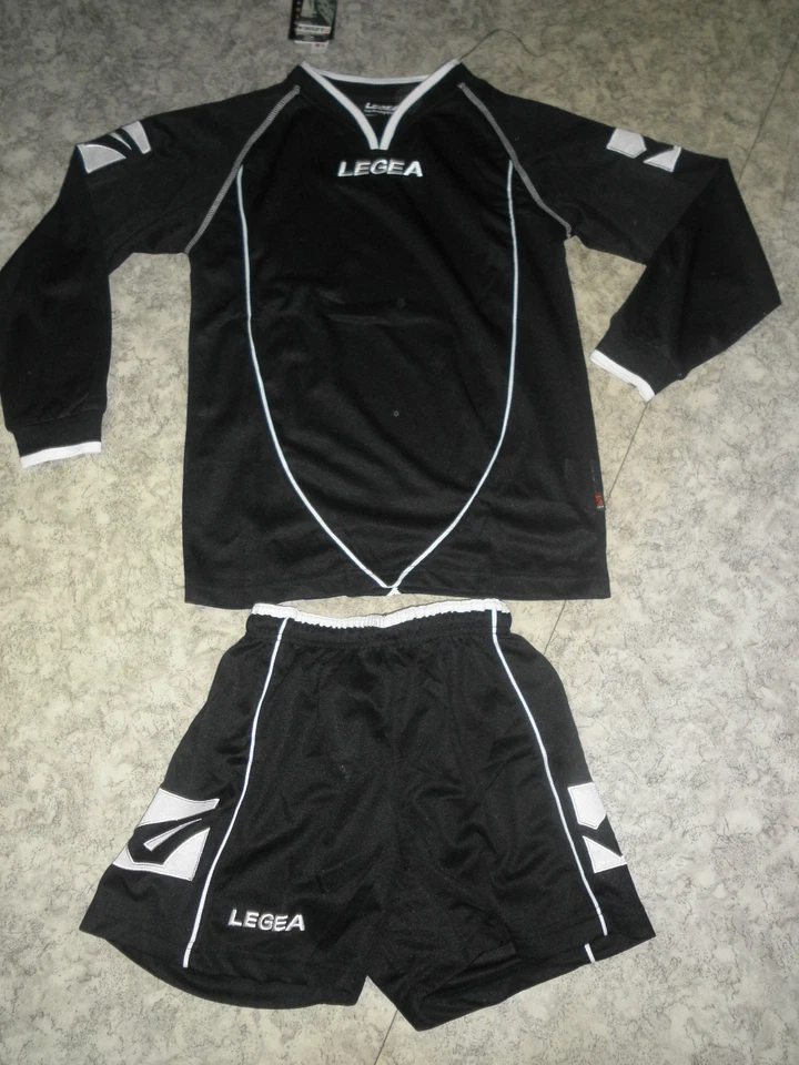Trikot-Set LONDRA v. LEGEA , Langarm, schwarz , Gr. XL