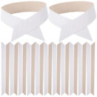 Keep Your Collars Sharp - 100pcs Paper Collar Supports for Shirts