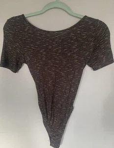 Exuberante Body a Rayas Mangas Largas Talla S - Imagen 1 de 5