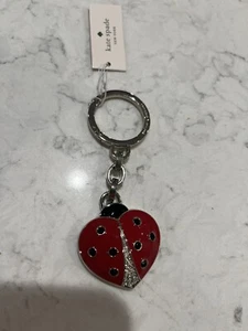 Kate Spade Ladybug Key Chain Bag Charm Last One - Picture 1 of 3