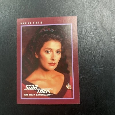 Jb17 Star Trek 25Th Anniversary 1991 Impel #136 Marina SirtIS Deanna Troi - Image 1 of 2