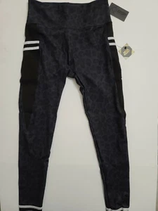 Womens BSP Activewear Leggings With Media Pockets Size Large - Picture 1 of 6