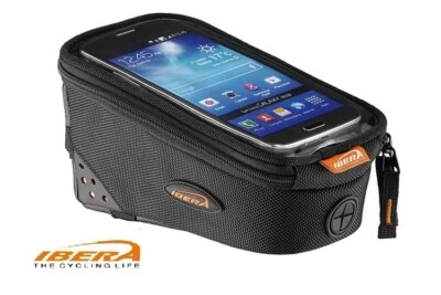 Hybrid Bike MTB Top Tube Frame Bag Phone Holder Pouch Quick release IB-TB8 - Image 1 of 3