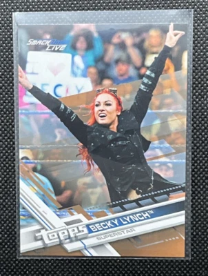 Becky Lynch #140 Bronze WWE 2017 Topps Then, Now, Forever Wrestling Trading Card - Image 1 of 3