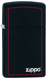 Zippo Slim Red Border 60001438 - Bild 1 von 4