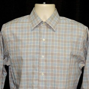 Brooks Brothers 15.5-32/33 REGENT FIT Non Iron Men's Plaid Shirt Perfect Cond. - Picture 1 of 4