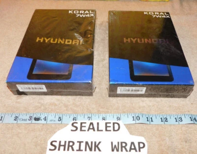 Hyundai Koral 7W4X Tablet 7 inch 1GB 16GB Storage Android 9.0 SEALED BOXes GET 2 - Image 1 of 4