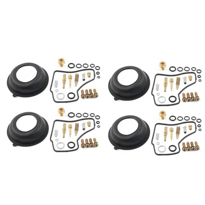 Juego de 4 Kit de reparación de carburador apto para HONDA VF500F INTERCEPTOR 1984-1986 Carb Float Foto 1 de 4