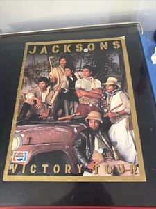 JACKSONS 1984 VICTORY TOUR CONCERT PROGRAM Michael Jackson - Picture 1 of 6