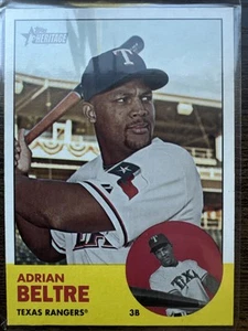 2012 Topps Heritage (1-425) - TEXAS RANGERS Team Set - Picture 1 of 4