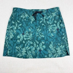 Rip Skirt Hawaii Womens Large Green Floral Tropical Activewear Travel Beach - Picture 1 of 13