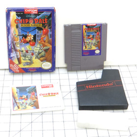 Chip 'N Dale Rescue Rangers Nintendo NES Capcom USA Video Game CIB