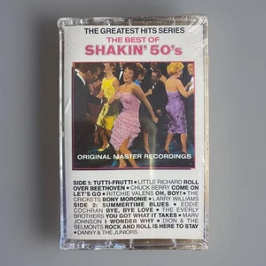 The Best Of Shakin’ 50’s Cassette Tape Greatest Hits Series Album FACTORY SEALED - Picture 1 of 7