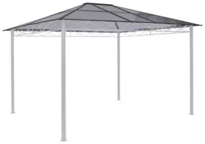 Ersatzdach für Pavillon KONIFERA Nizza, Polycarbonat, 6 mm, Transparent - Bild 1 von 5