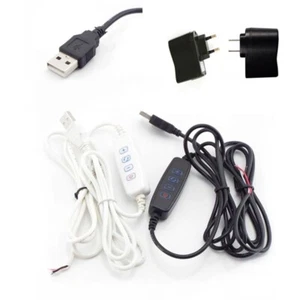 DC 5V LED Dimmer USB Port Power Supply Line Extension Cable With ON OFF Switch - Picture 1 of 14