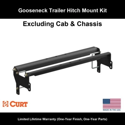 Soportes de instalación de cuello de cisne CURT para GMC Sierra 2500 HD Classic 2007 (excl. Cabina y Foto 1 de 3