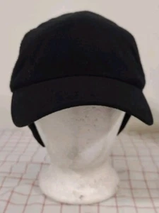 Jack Wolfskin Trapper Cap Hat Black Size Large Mens Womens Fleece Ear Flaps - Picture 1 of 7