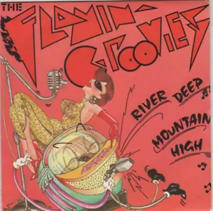 FLAMIN GROOVIES River Deep Mountain High 7" VINYL w/PS GARAGE ROCK N ROLL R&B - Picture 1 of 2