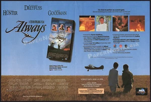 SIEMPRE__Original 1990 Trade print AD / promo__STEVEN Spielberg__richard dreyfuss - Imagen 1 de 1