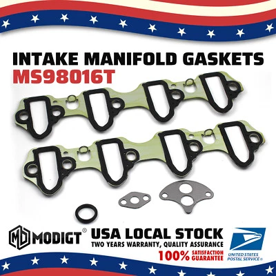 Intake Manifold Gasket For GMC Sierra 1500/2500/3500 1999-2013 MS98016T OEM - Image 1 of 4