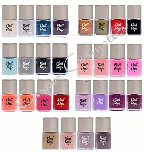 Look Beauty Nail Pop Nail Varnish Sold Singly or Set of 3 Solid Glitter & Pastel - Imagen 1 de 29