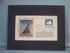 1934 - the Yacht "Rainbow" wins the America's Cup & First day Cover  