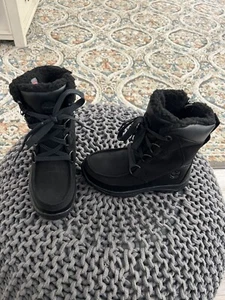 BOTA DE INVIERNO TIMBERLAND CHILLBERG IMPERMEABLE NUEVA NIÑOS PEQUEÑOS TALLA 12.5 NEGRA - Imagen 1 de 20