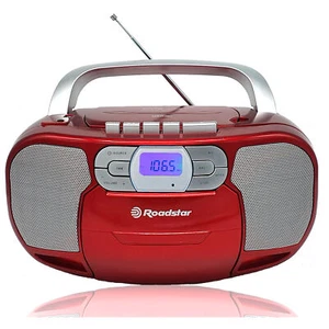 Radio CD Portátil Cassette, Radio Digital PLL FM, Reproductor CD-MP3 USB Aux In - Imagen 1 de 6