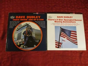 2 LP DAVE DUDLEY Truck Drivin' Son...There's A Star... STEREO MERCURY USA 1965 - Picture 1 of 11
