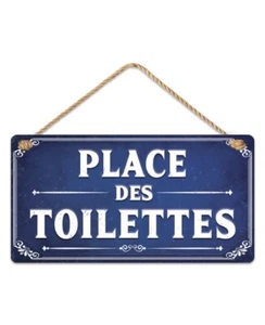 plaque porte mur toilette, place des toilettes WC - Imagen 1 de 1
