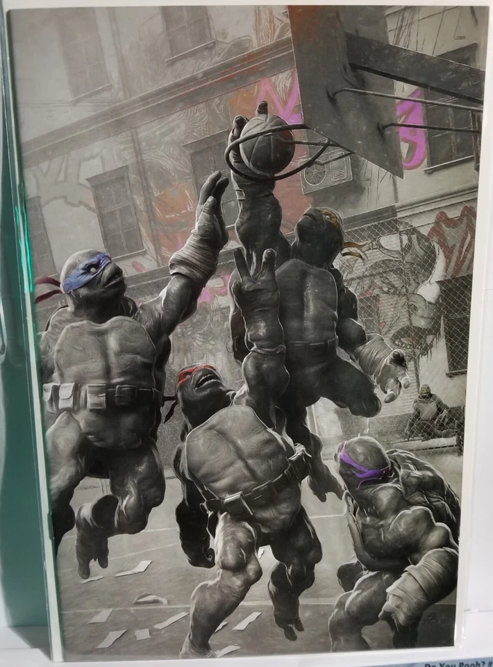 TMNT #143 - BJORN BARENDS VIRGIN COLOR SPLASH NYCC EXCLUSIVE - Image 1 of 1