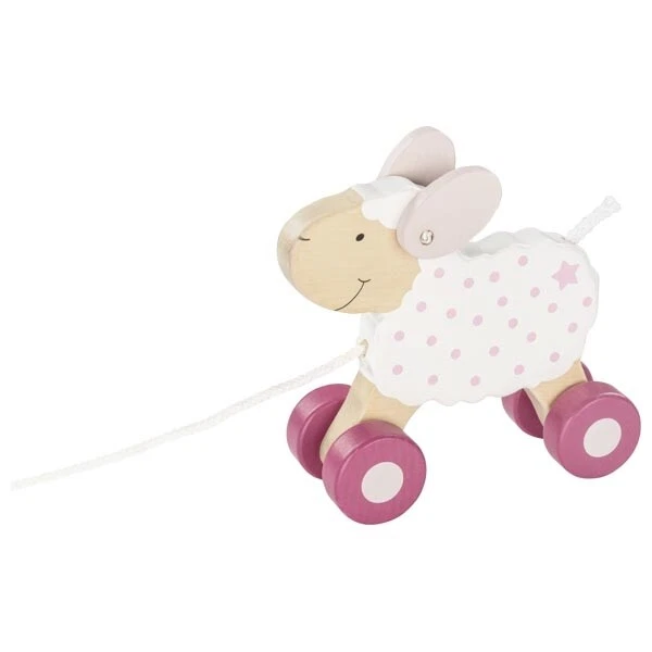 Juguete para tirar de animales de madera oveja estilo de vida Berry Goki 54872 Foto 1 de 1